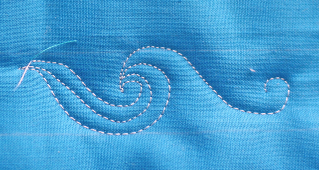 The Wave, Free Motion Quilting Tutorial, Long Arm Quilting Motif