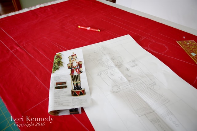 Nutcracker, FMQ, Quilting Pattern